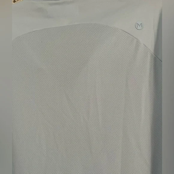 Movetes Arch Quarter Zip Ice Blue Size Medium NWT - Picture 5 of 5